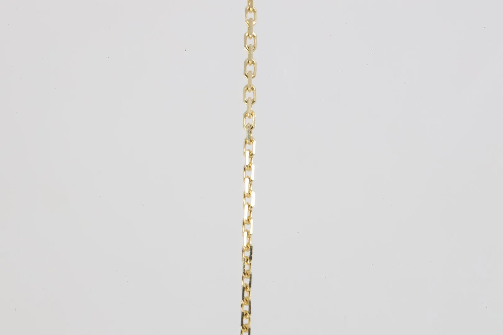 18'' 14k Yellow Gold Geometric Pendant Necklace (4.47g.)