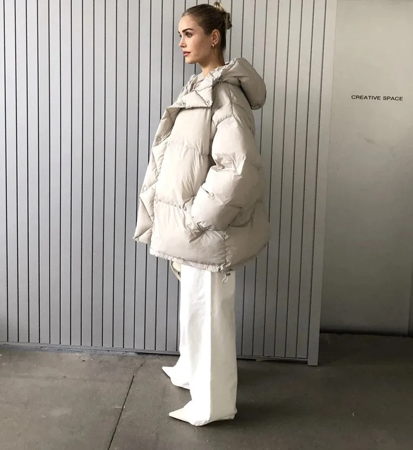 2023 Women Winter Jacket coat Stylish Thick Warm fluff Parka Female water proof outerwear coat New Hot