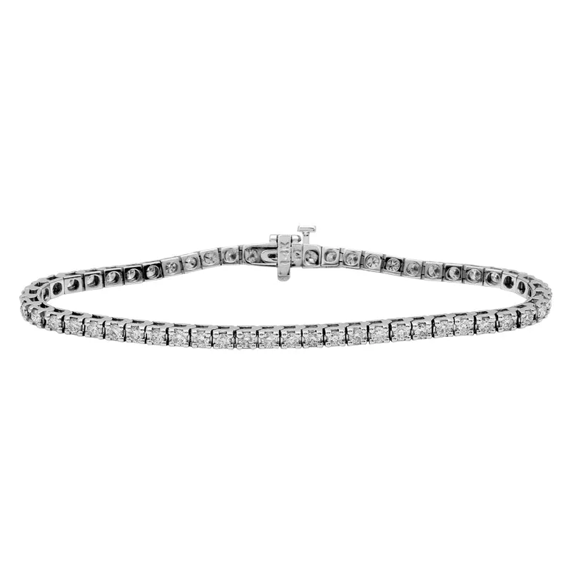 4ct Diamond Tennis Bracelet