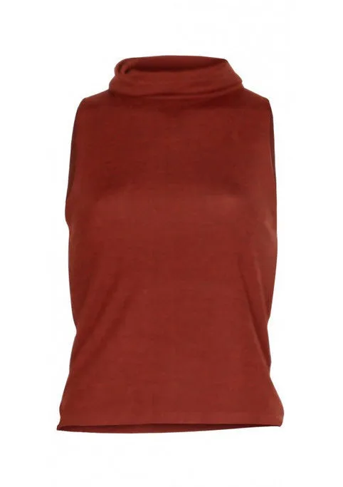 Abigail Roll Neck Tank