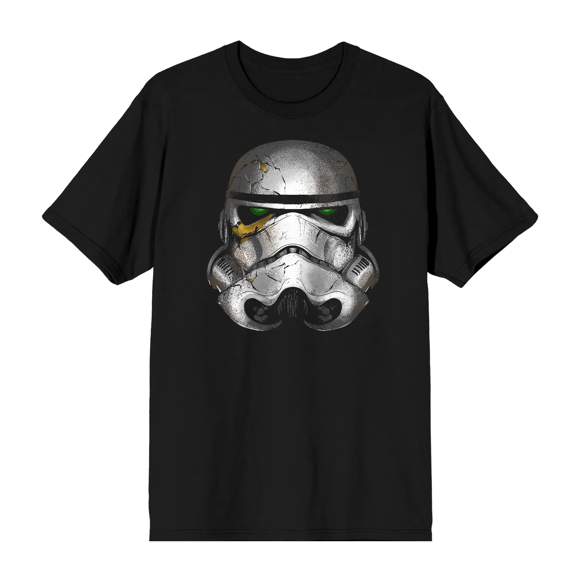 Ahsoka Night Trooper Helmet Black Tee