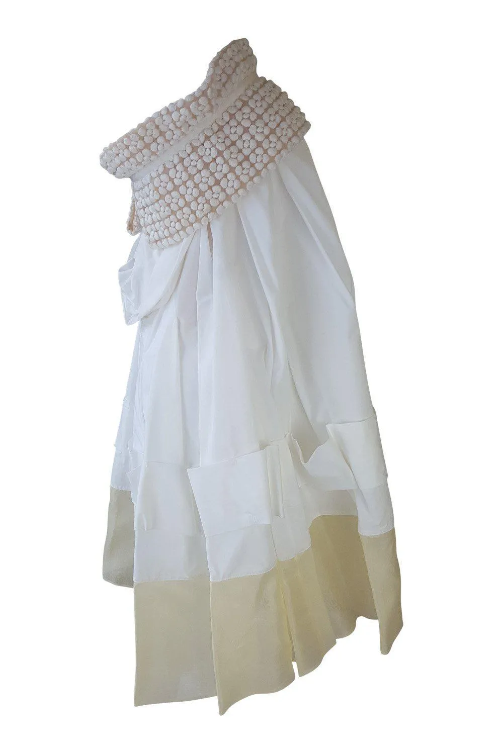 ALESSANDRO DELL'ACQUA Spring 2008 White Obi Dress (42)