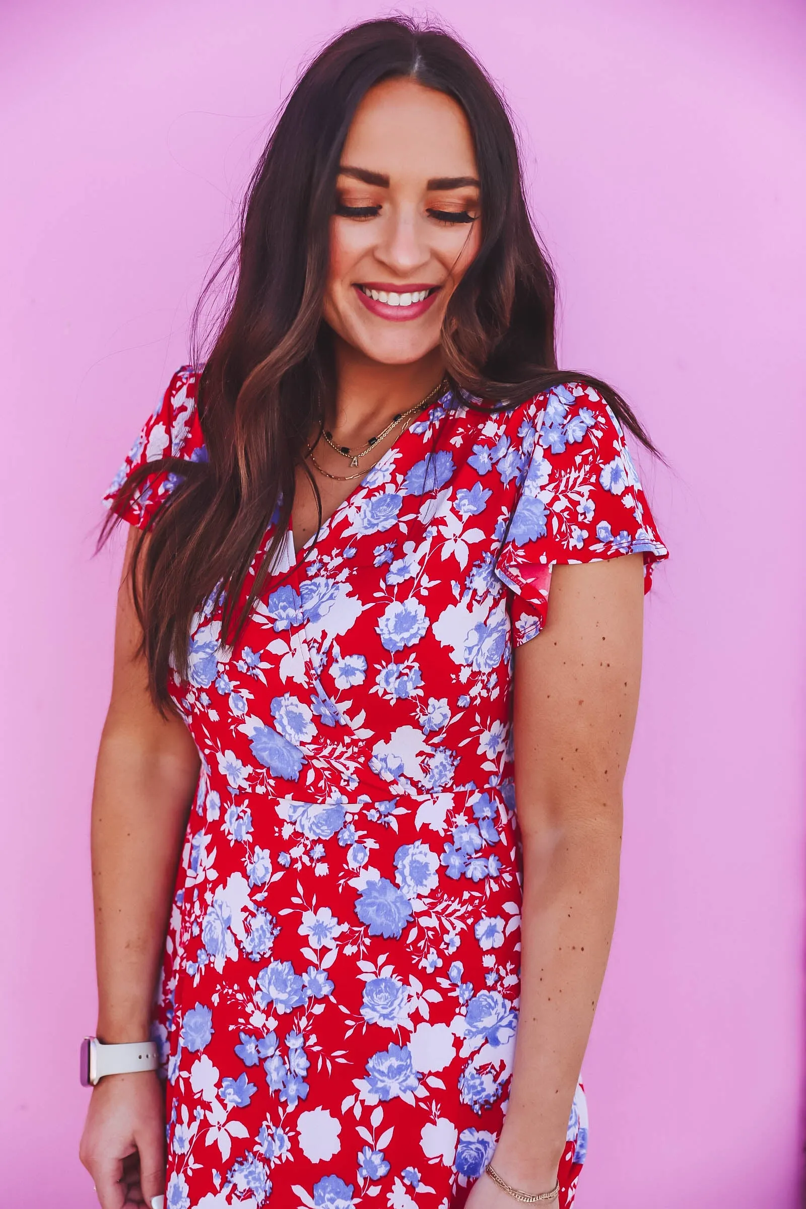 Amanda Floral Mini Dress