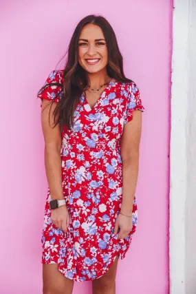 Amanda Floral Mini Dress