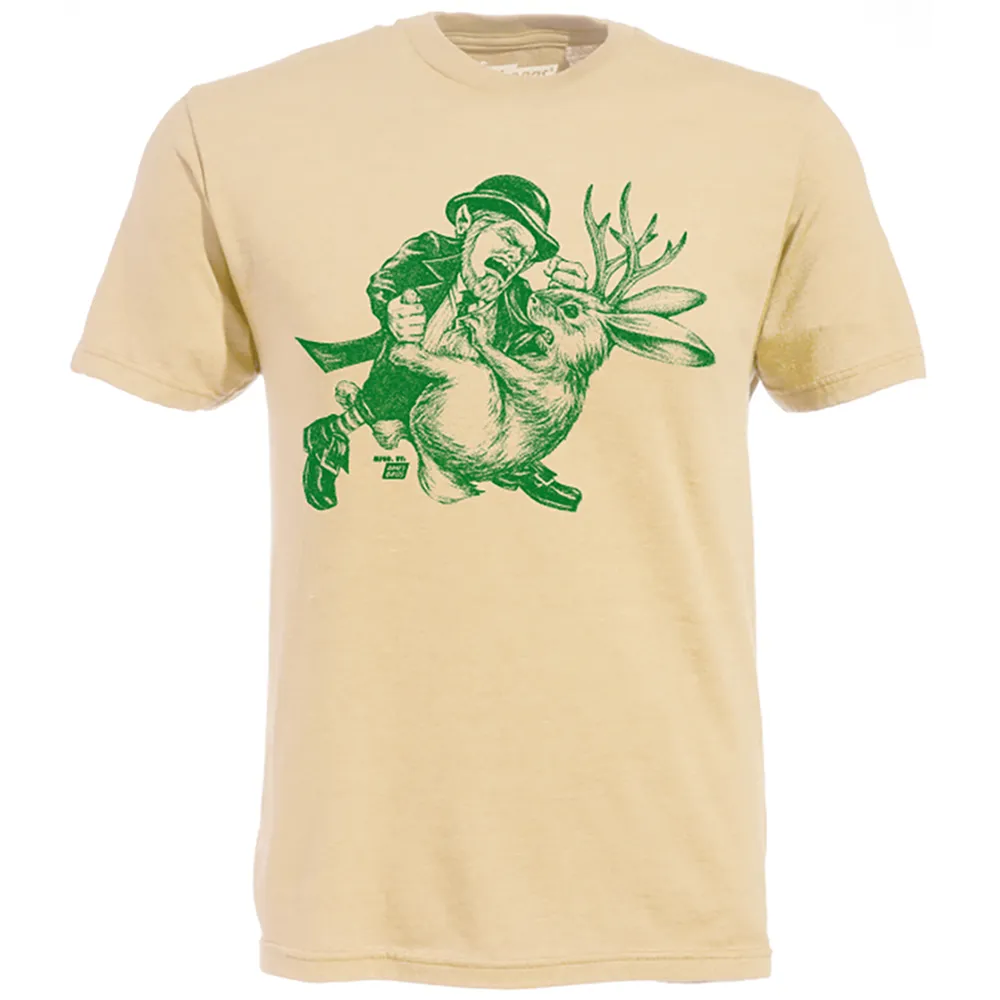 Ames Bros Leprechaun vs Jackelope T-Shirt