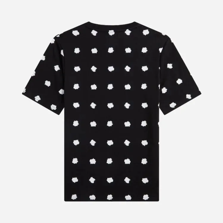 Amy Winehouse Black Spot Print T-Shirt