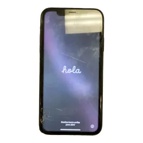 Apple iPhone Xr 64 GB Unlocked, Black, Cracked Screen - Okay