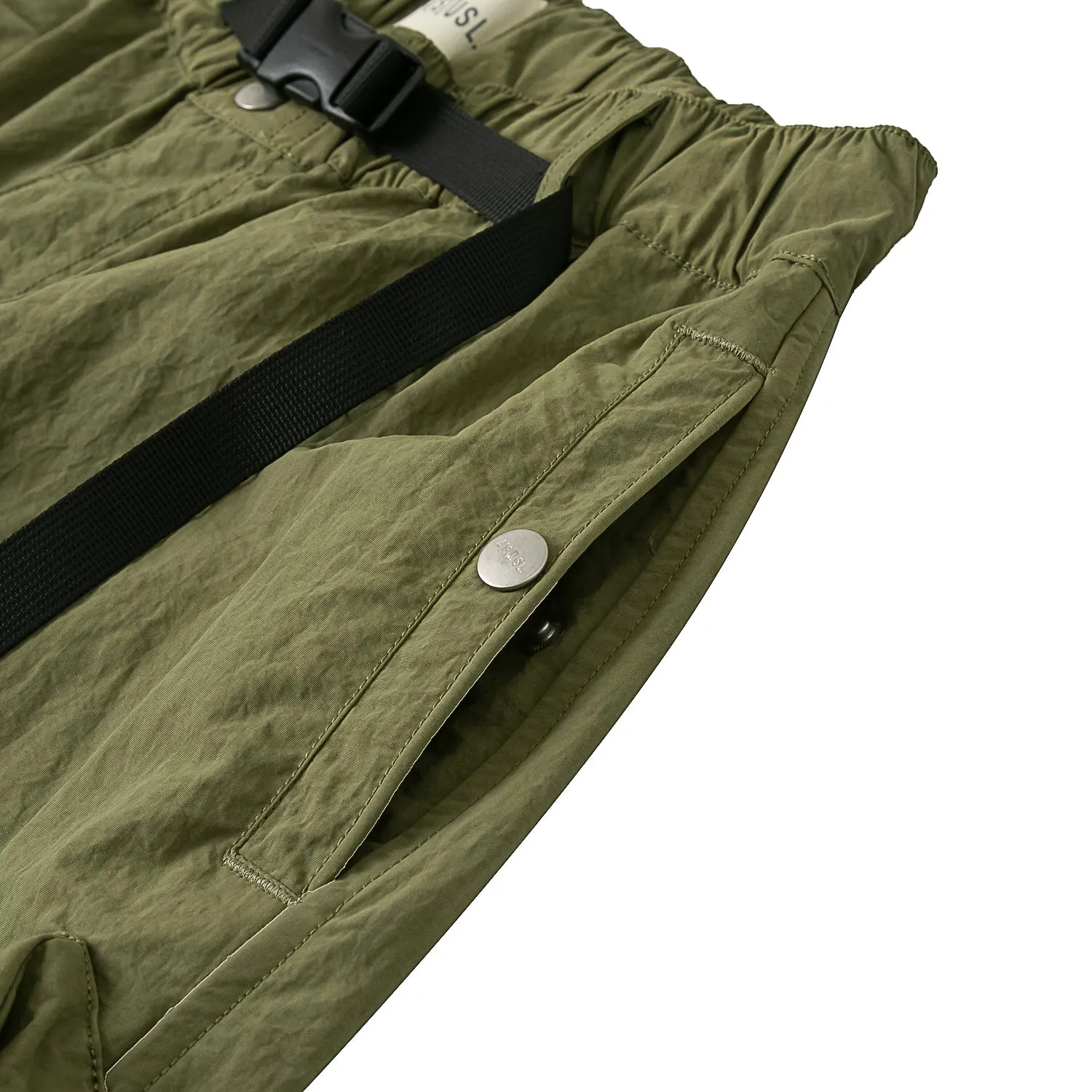 A[S]USL MULTI POCKET BALLOON PANTS-V3-LIGHT OLIVE