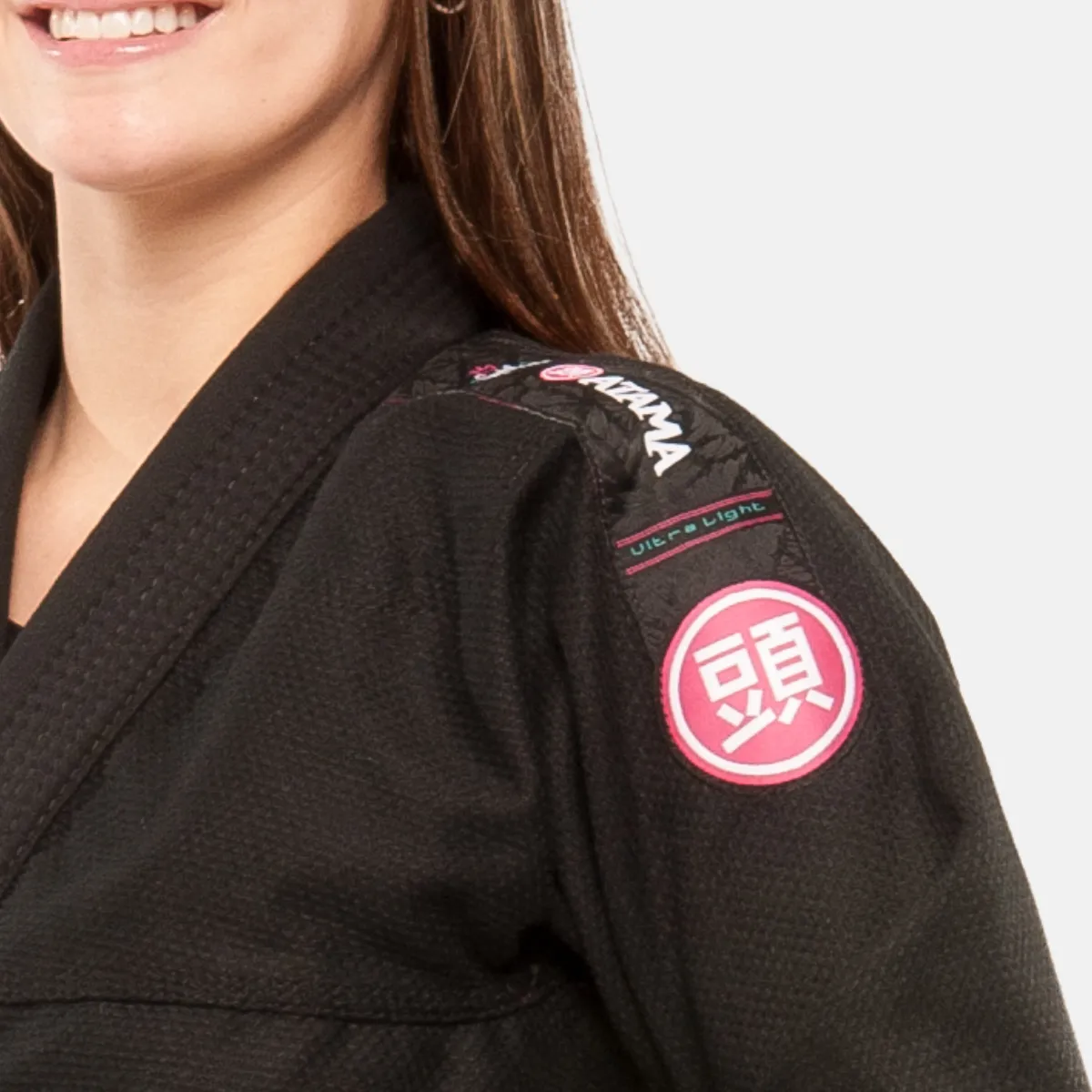 ATAMA BLACK ULTRA LIGHT WOMEN BJJ KIMONO