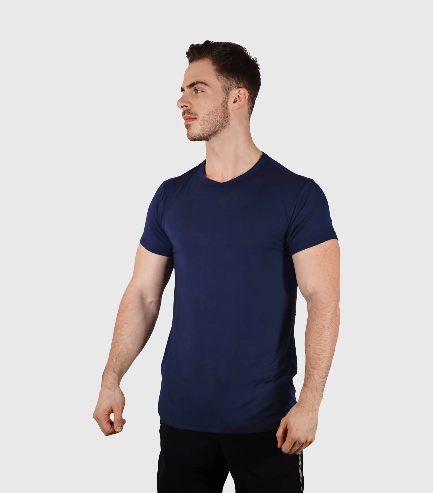 Bamboo Aerotech T-Shirt - Dark Plum