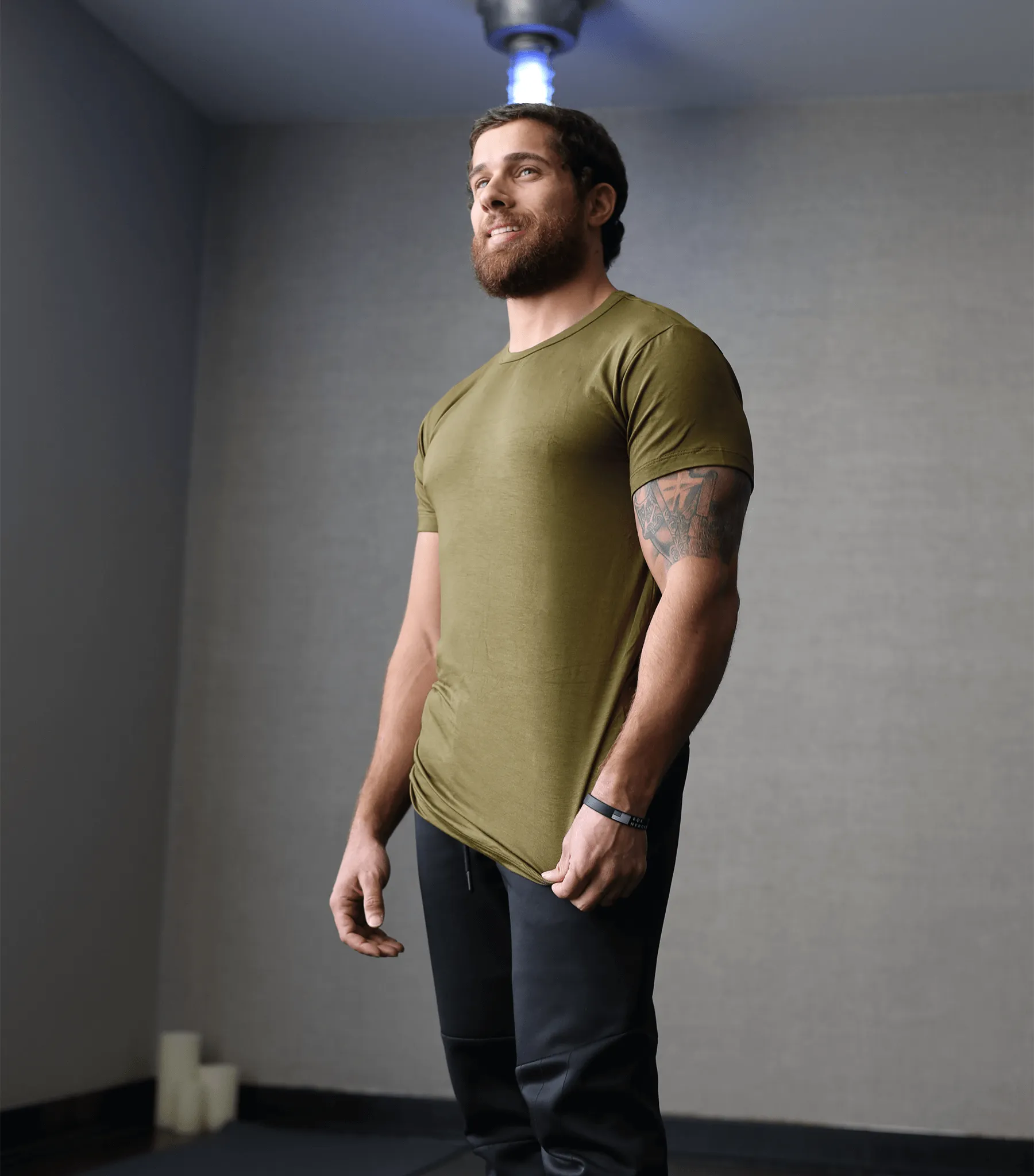 Bamboo Aerotech T-Shirt - Dark Plum