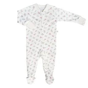 Bamboo baby sleeper - Floral