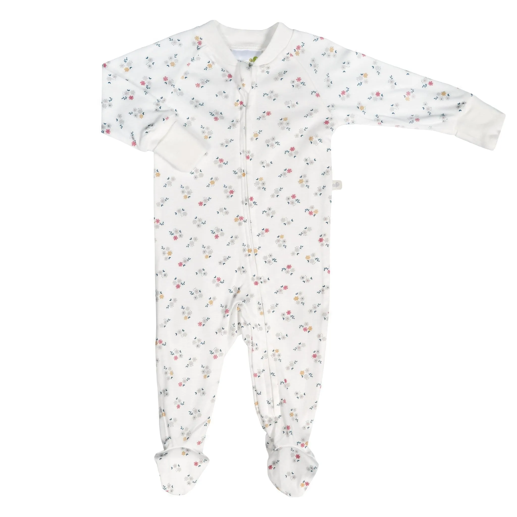 Bamboo baby sleeper - Floral