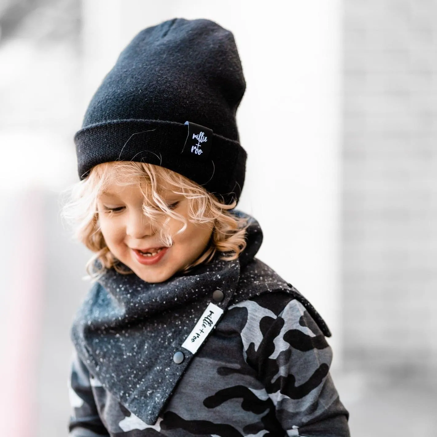 BAMBOO BEANIE- Black