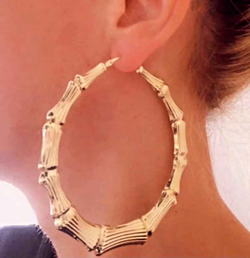 Bamboo earrings