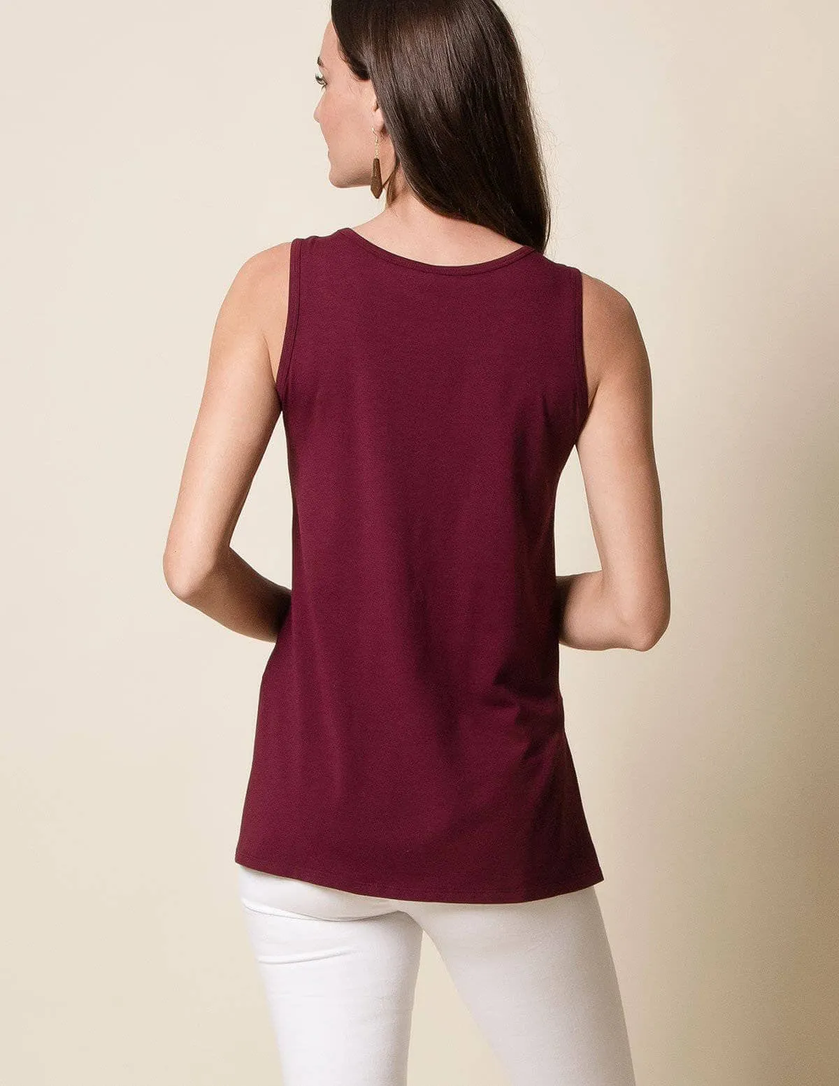 Bamboo / Organic Cotton Boxy Tank