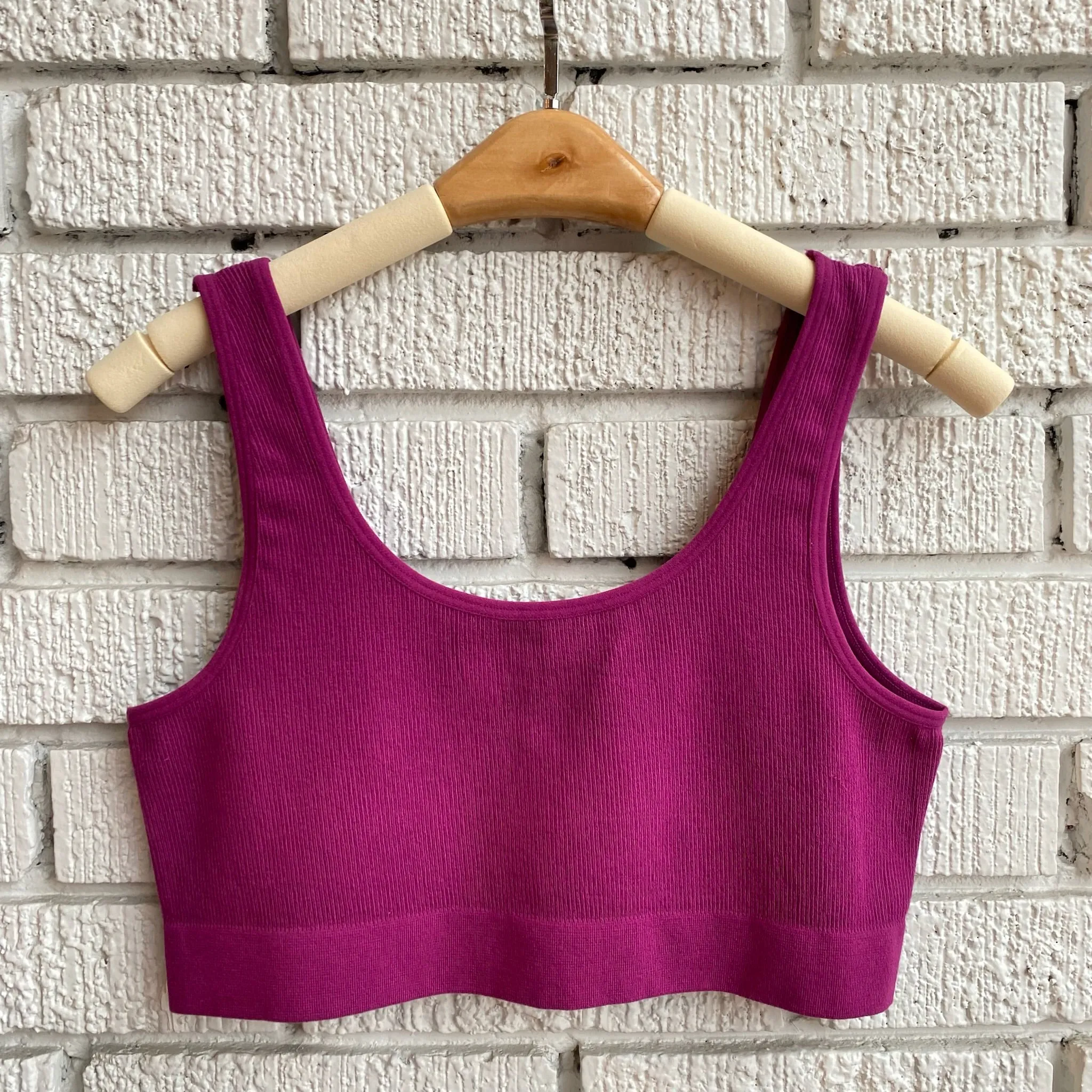 Bamboo Ribbed Bralette