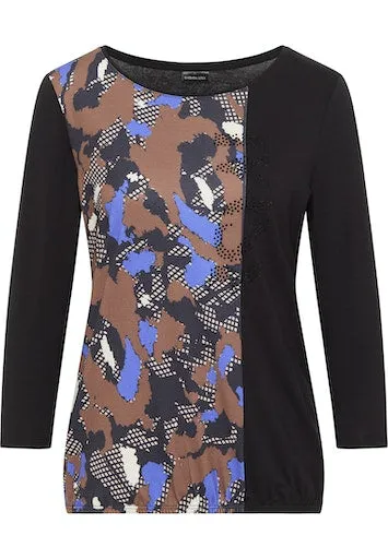 Barbara Lebek Abstract Diamonte Top