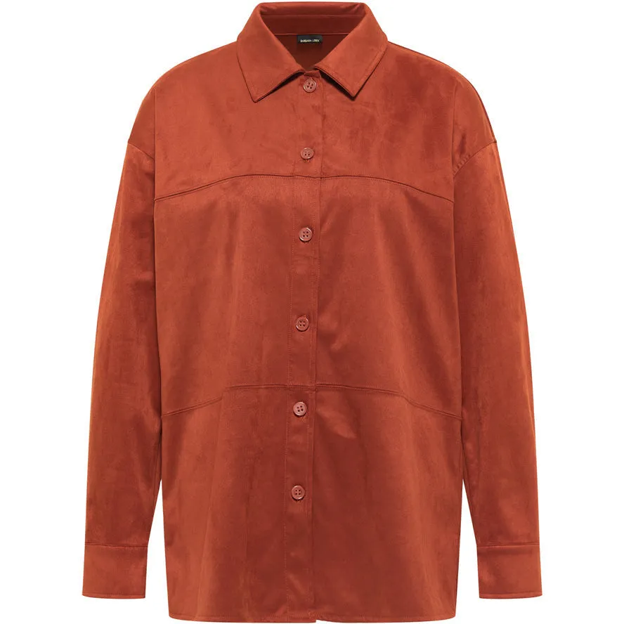 Barbara Lebek Shirt in Burnt Orange