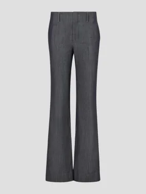 Barbara Pant In Wool Melange