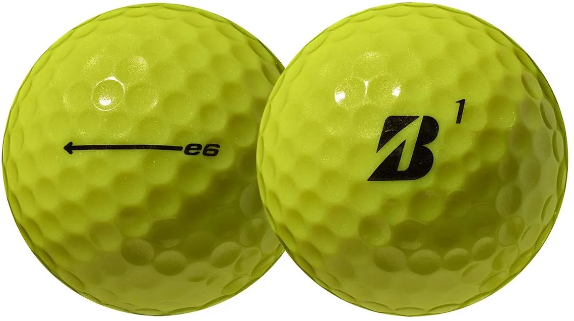 Bridgestone e6 Limited Edition Bonus Pack - Yellow