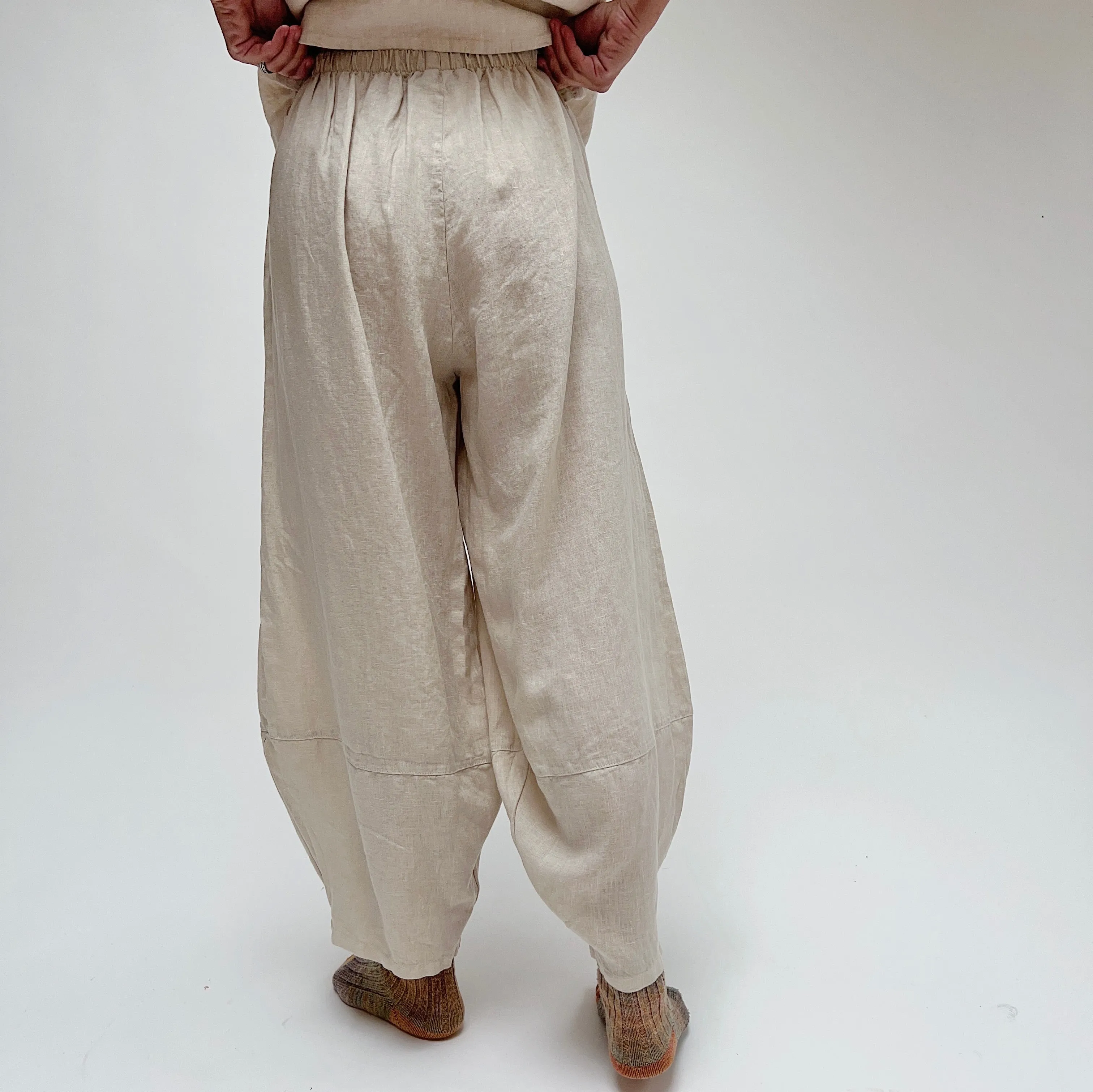 Bryn Walker | Linen Oliver Pant in Tapioca