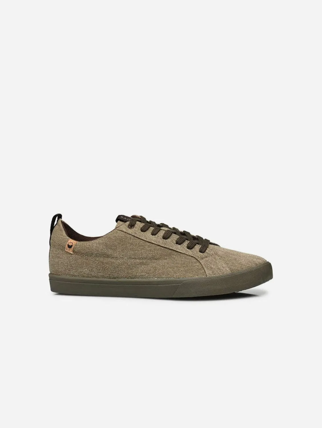 Cannon Men's Recycled Canvas Sneakers | Brown