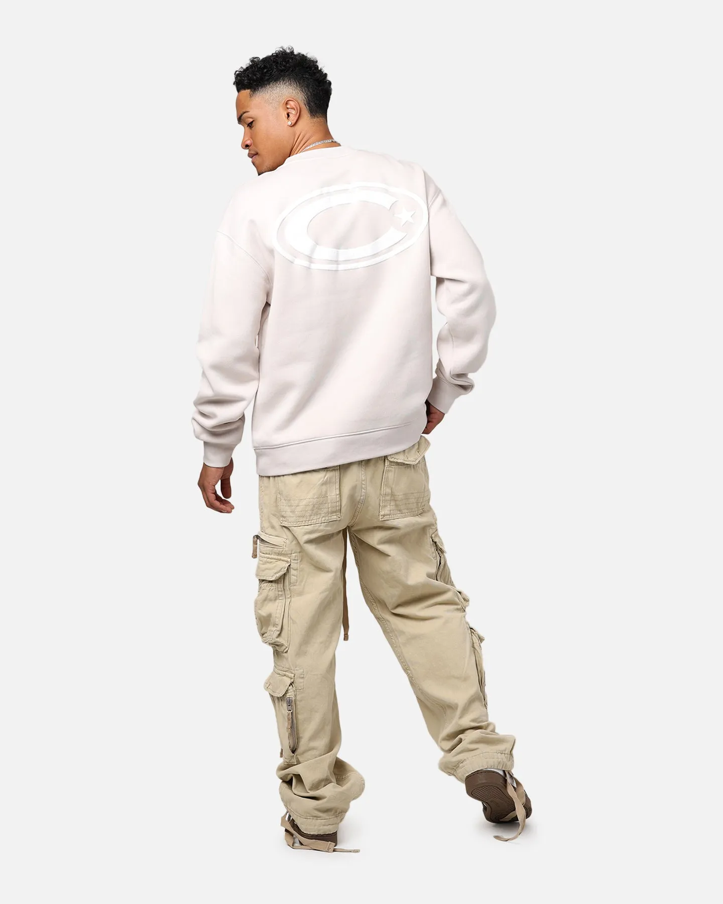 Carre C-Star Oversized Crewneck Bone