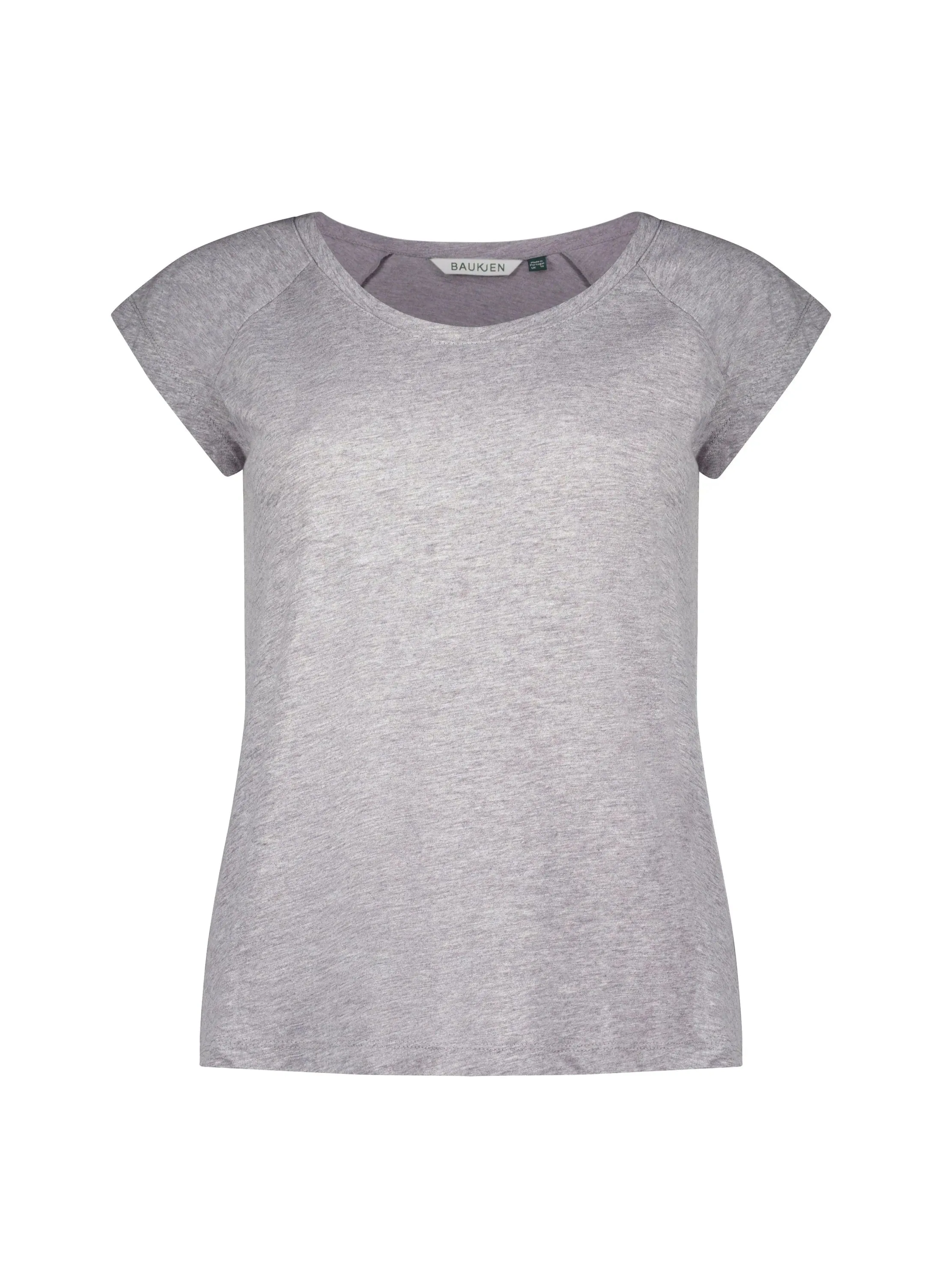 Catherine Organic Cotton Top | Grey