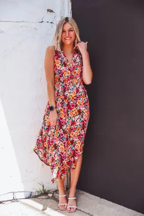 Cleo Floral Midi Dress