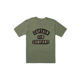 College Short Sleeve Tee - Dark Olive