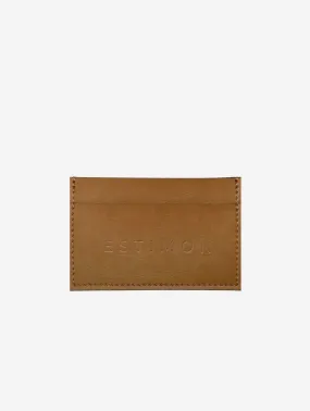 Corn Leather Vegan Cardholder | Beige