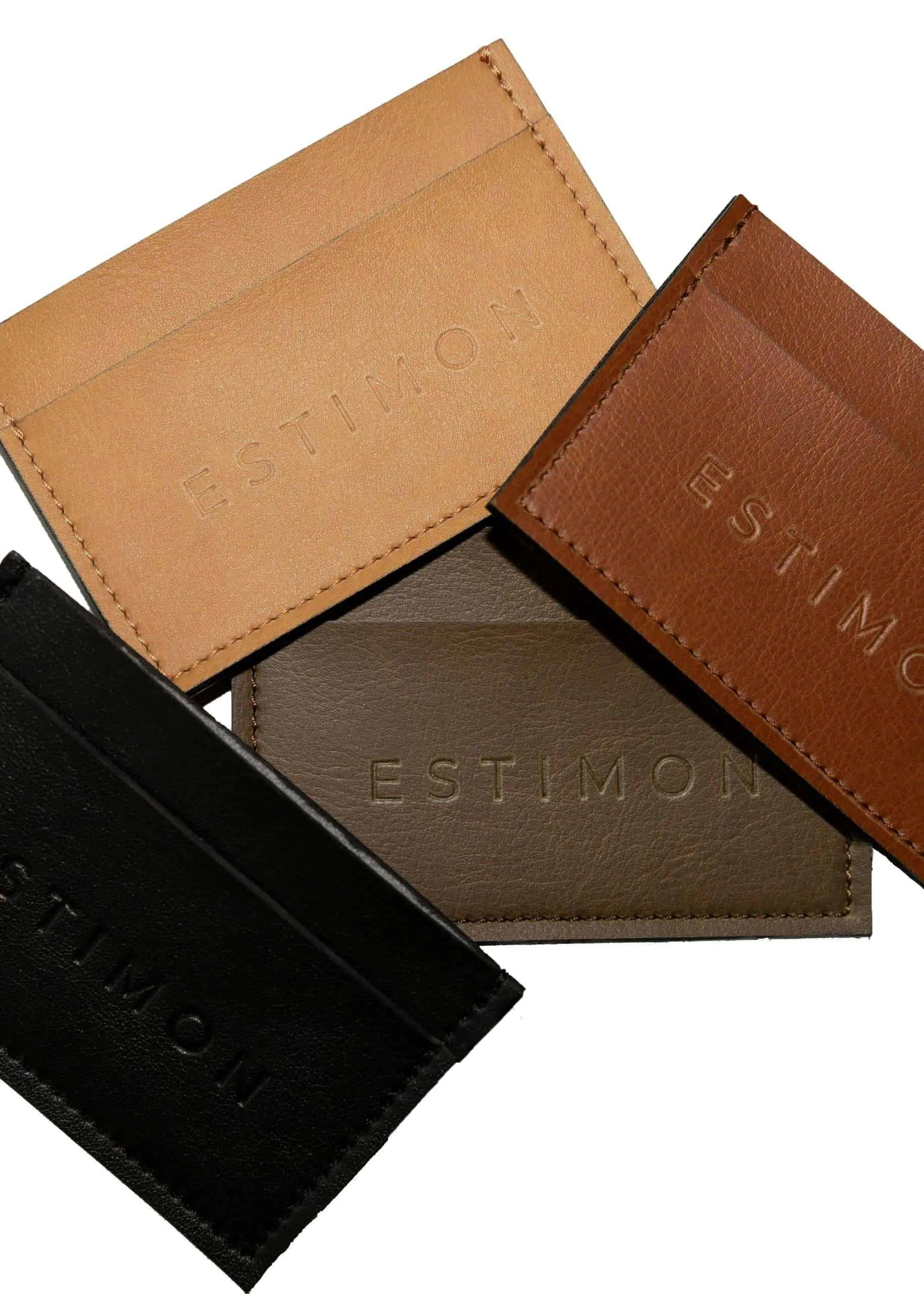 Corn Leather Vegan Cardholder | Beige