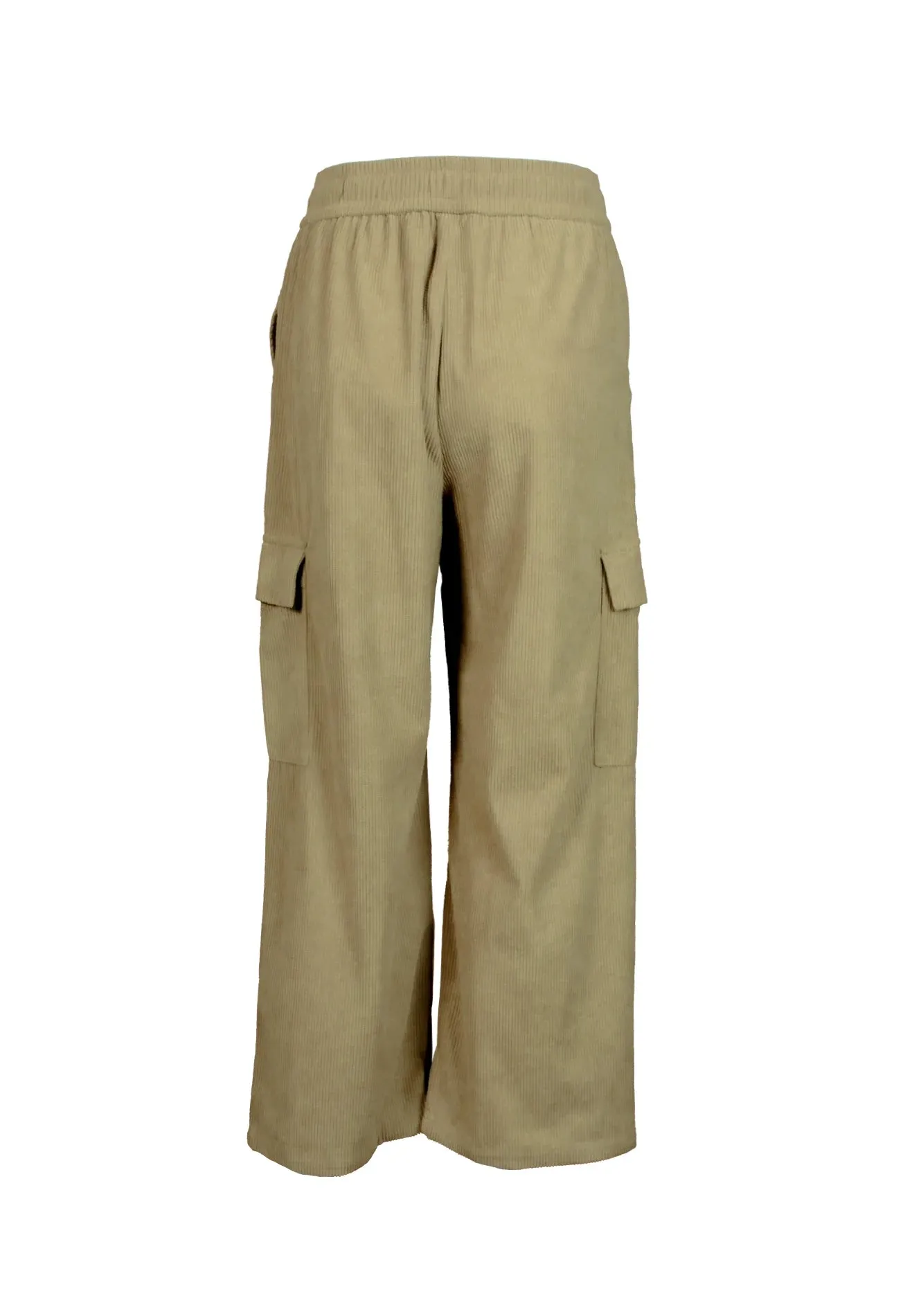 DAISY by VOIR Mid-Rise Relaxed-Fit Corduroy Cargo Jogger Pants