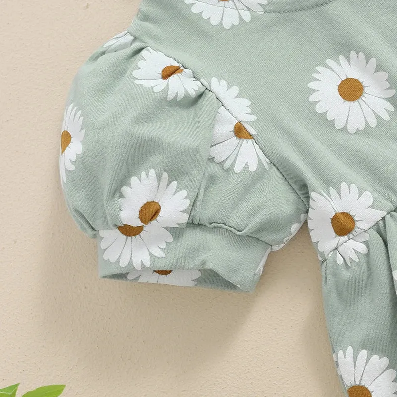 DAISY Puff Sleeve Onesie