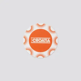 Defected Croatia Circular Sticker