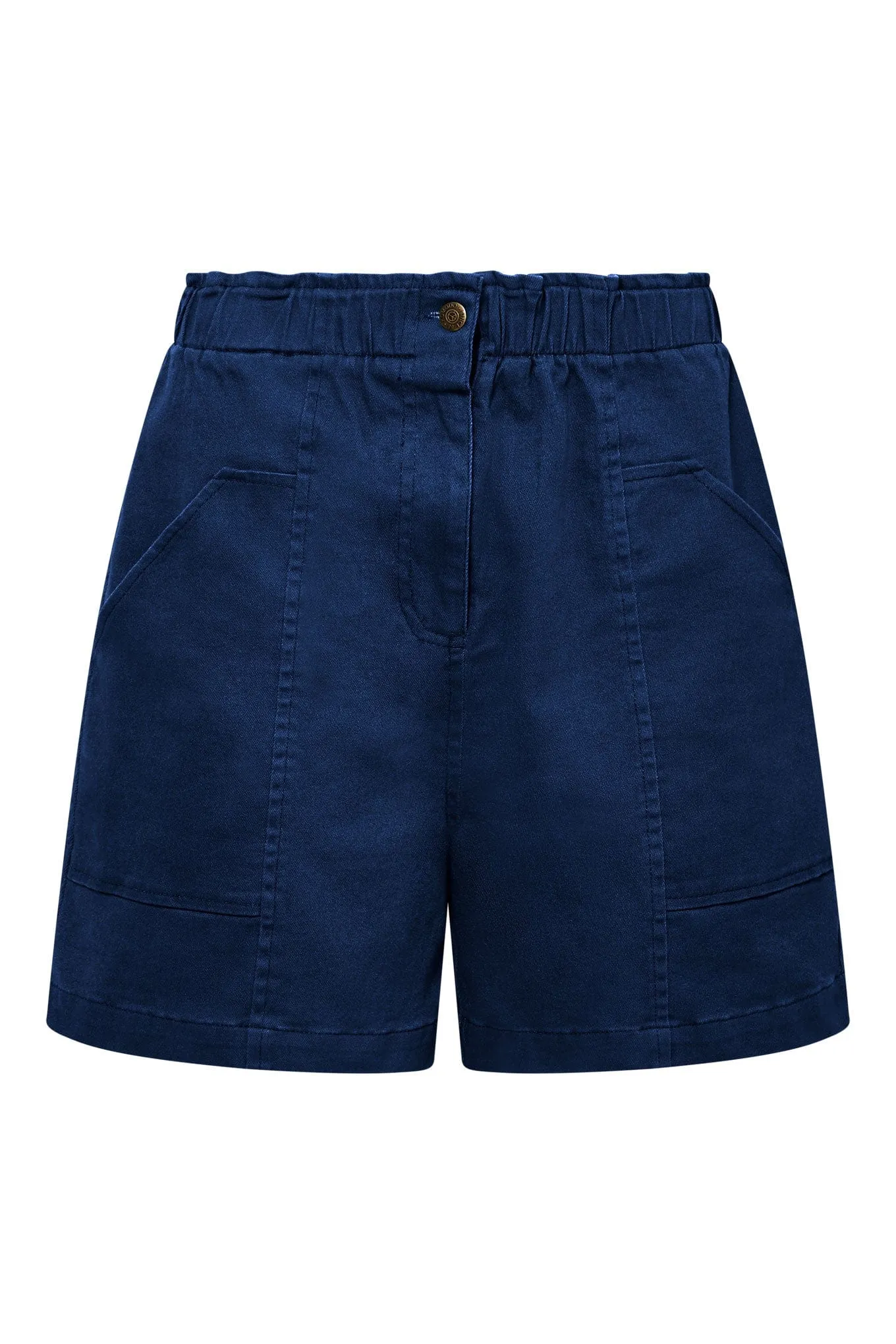 Dune Women's Organic Cotton Shorts | Navy