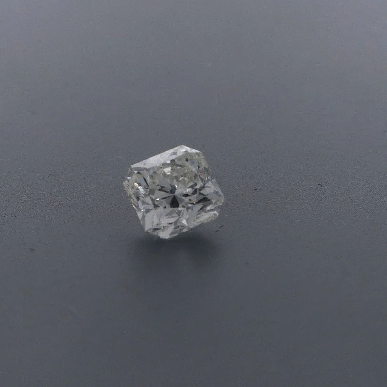 Estate Cut Cornered Square Modified Brilliant 1.17CT KSI1 with GIA Certification