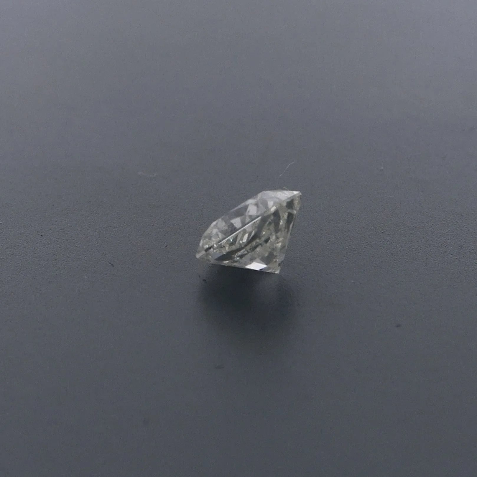 Estate Cut Cornered Square Modified Brilliant 1.17CT KSI1 with GIA Certification