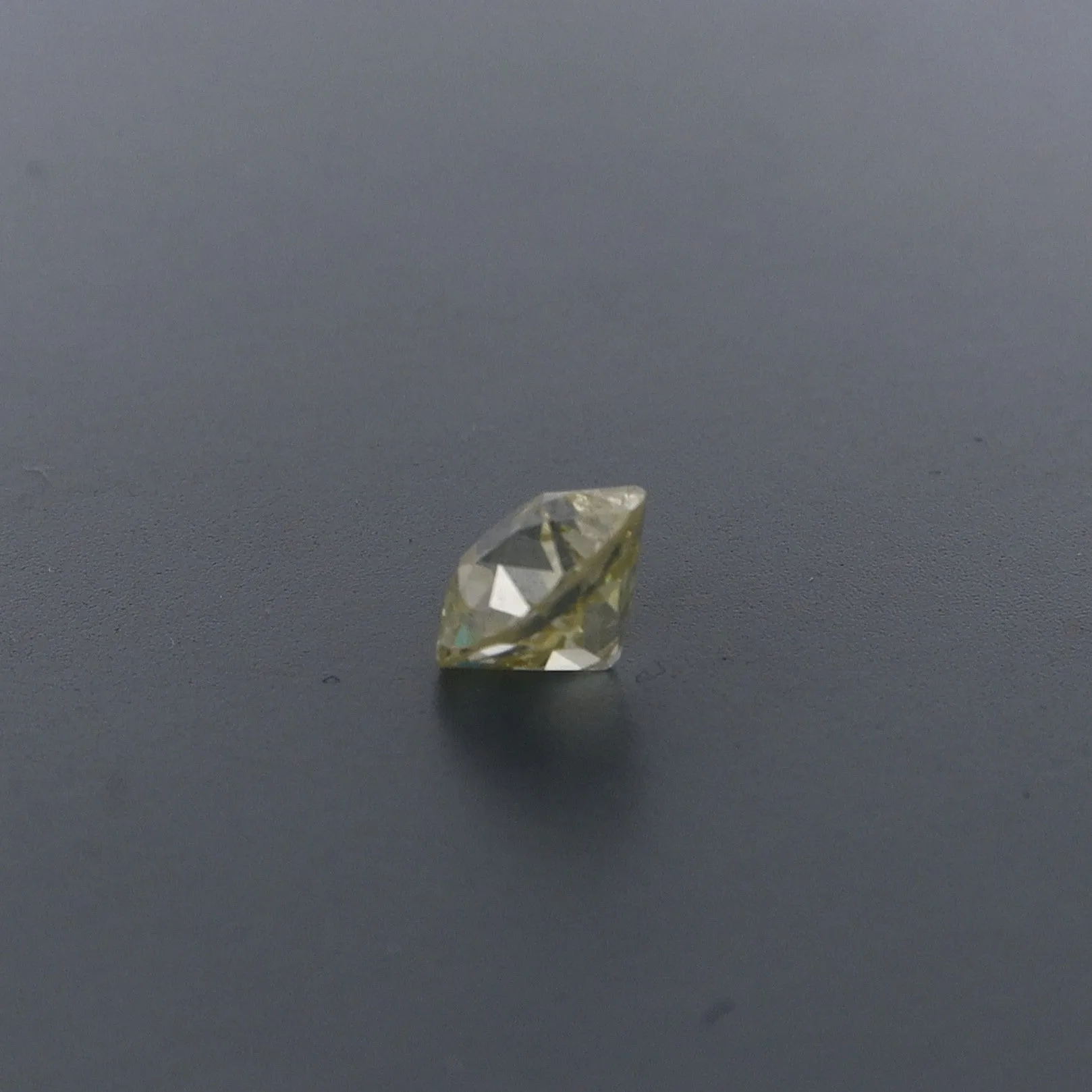 Estate Old European 1.13ct U-V, Light Yellow Diamond with GIA Certification