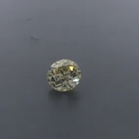 Estate Old European 1.13ct U-V, Light Yellow Diamond with GIA Certification