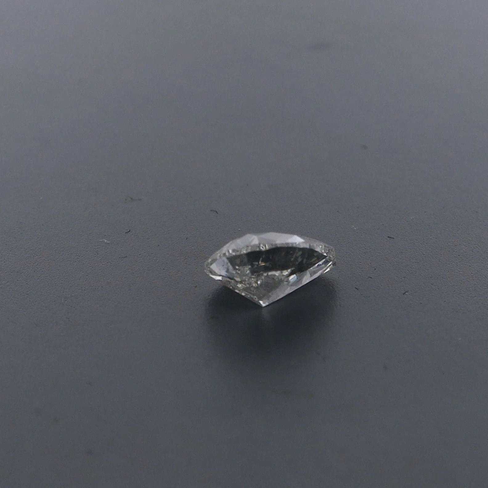 Estate Pear 1.00ct JI1 Diamond