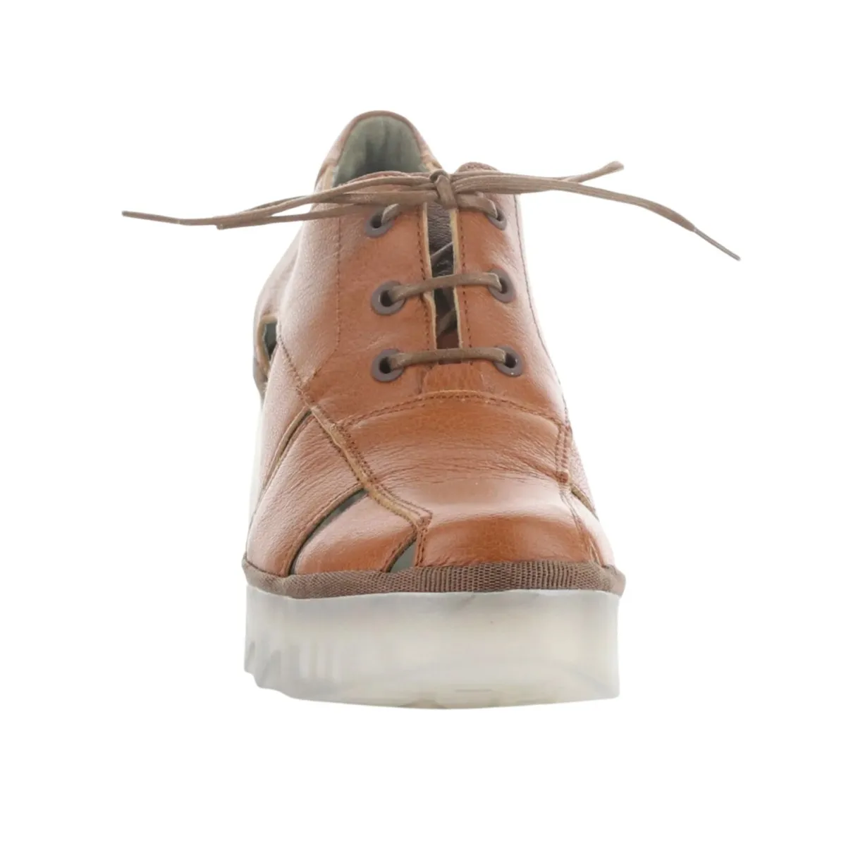 Fly London Women's Bogi466 Tan Mousse Leather