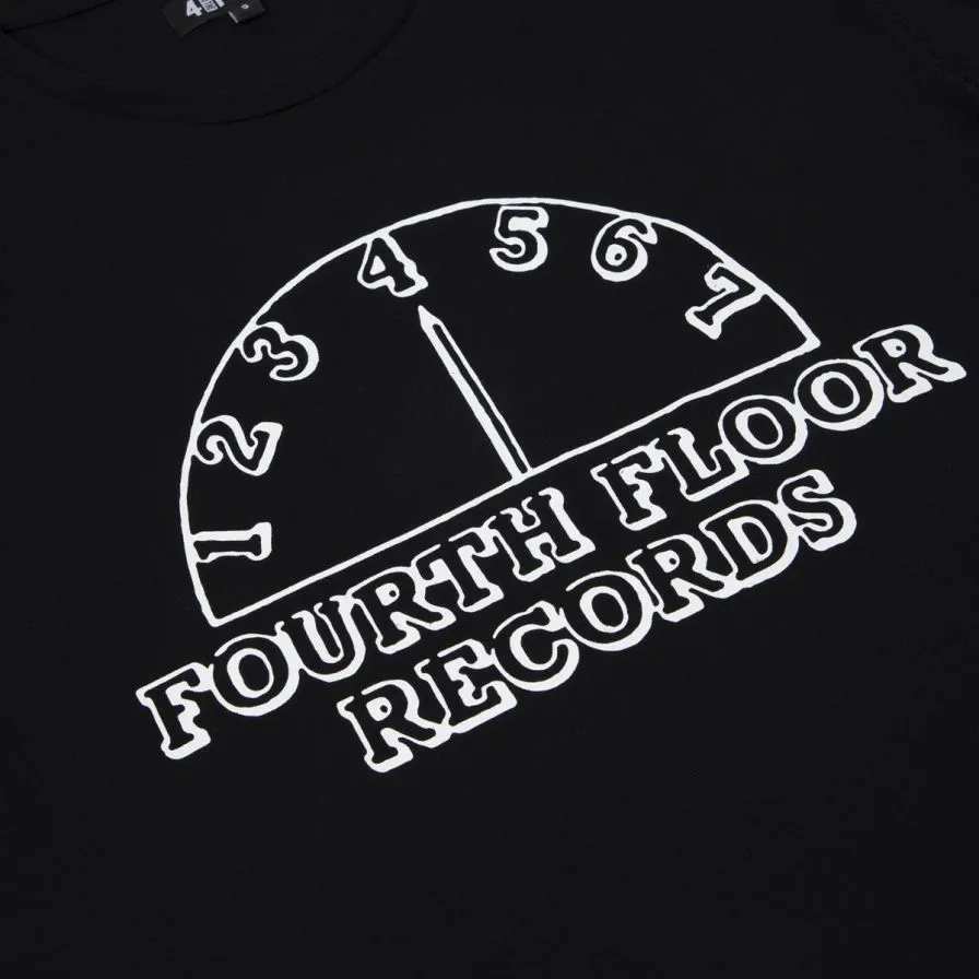 Fourth Floor Records Black T-Shirt