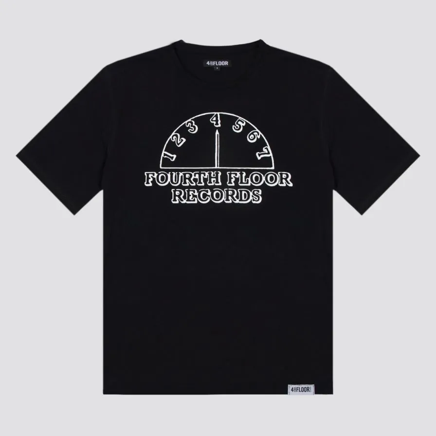 Fourth Floor Records Black T-Shirt