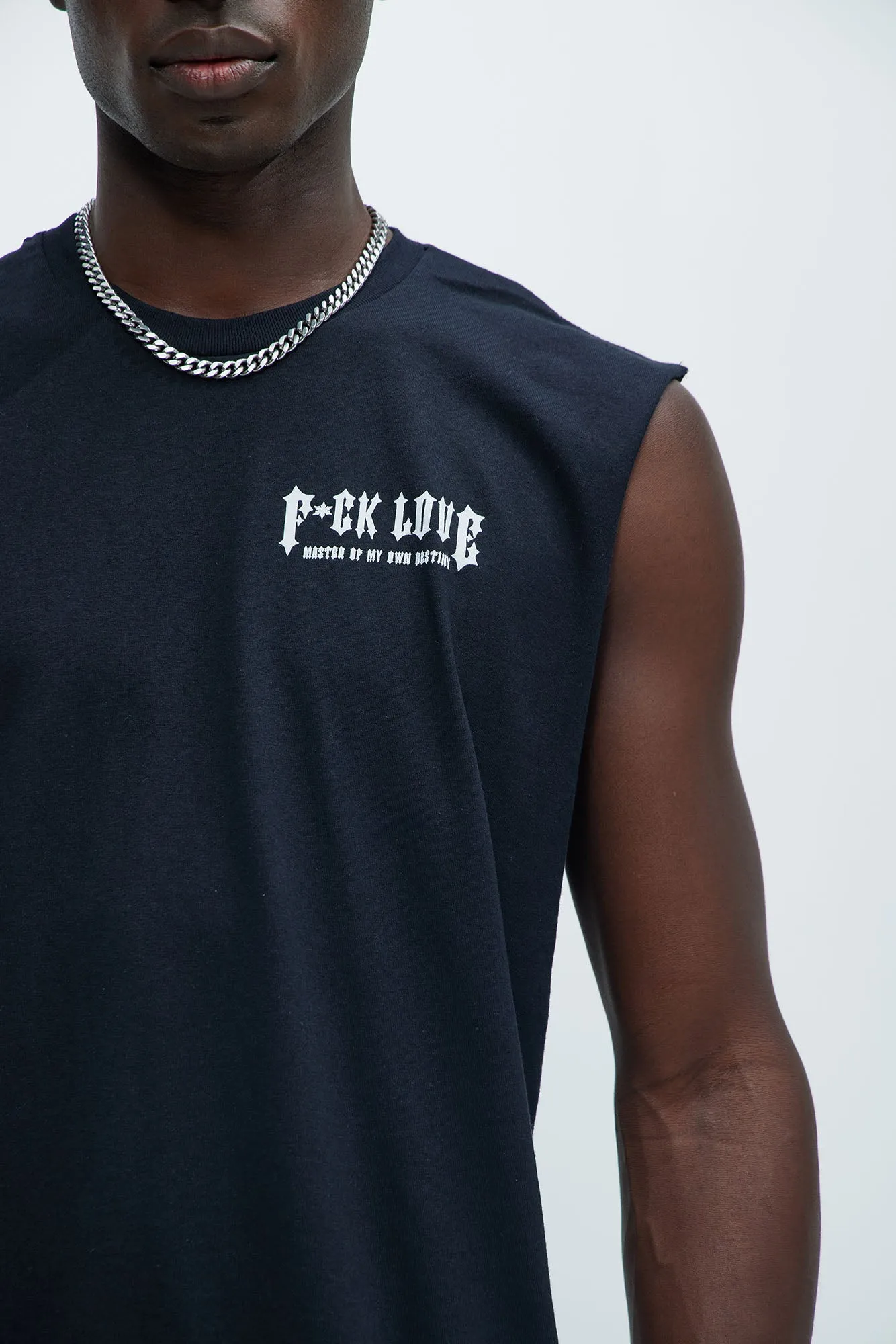 FXCK LOVESleeveless Tee - Black