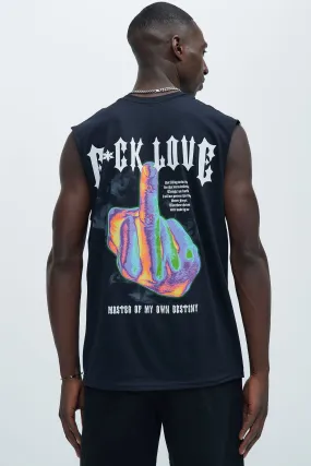 FXCK LOVESleeveless Tee - Black