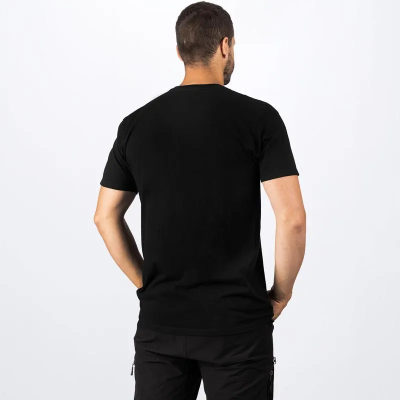 FXR Men's CX Premium Tee Black/Inferno