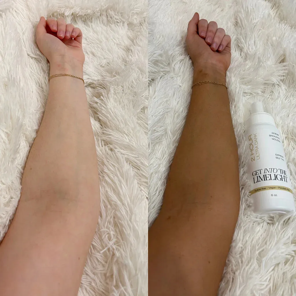 Get into the Limelight- 2 Hour Ultra Dark Sunless Tanning Mousse