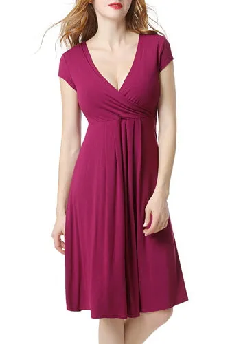 Glow & Grow Women's Ultra Soft Maternity & Nursing Nightgown Dress